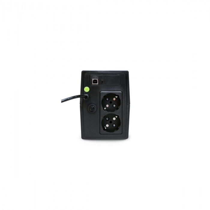 Источник бесперебойного питания Powerman Back Pro 650Plus Shuko line-interactive {4} (999734)