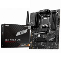 Материнская плата MSI PRO B650-P WIFI MS-7D78\PRO B650-P WIFI\601-7D78-010,11\801 -7D78-001\STD PRO B650-P WIFI,B650,AM5,4DDR5,4PCI -Ex16,2M.2,6SATA3,1USB 20G,4USB 10G,6USB 5G,4USB2,HD A\