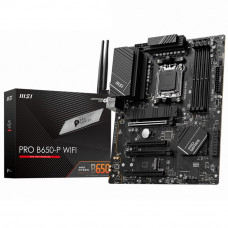 Материнская плата MSI PRO B650-P WIFI MS-7D78\PRO B650-P WIFI\601-7D78-010,11\801 -7D78-001\STD PRO B650-P WIFI,B650,AM5,4DDR5,4PCI -Ex16,2M.2,6SATA3,1USB 20G,4USB 10G,6USB 5G,4USB2,HD A\