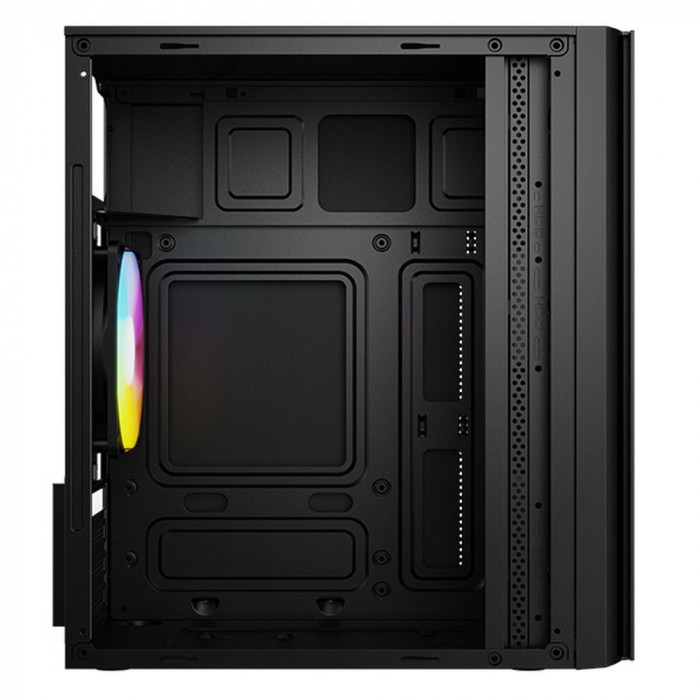 Корпус для ПК ACD M2-500 с блоком питания PSU 500W; mATX, USB3.0+USB1.1*2+HD Audio; FAN 3x120 mm