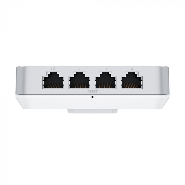 Точка доступа Wi-Fi Ubiquiti UniFi 6 AP In-Wall |U6-IW| Точка доступа 2,4+5 ГГц, Wi-Fi 6, 4х4 MU-MIMO, 5х 1G RJ45
