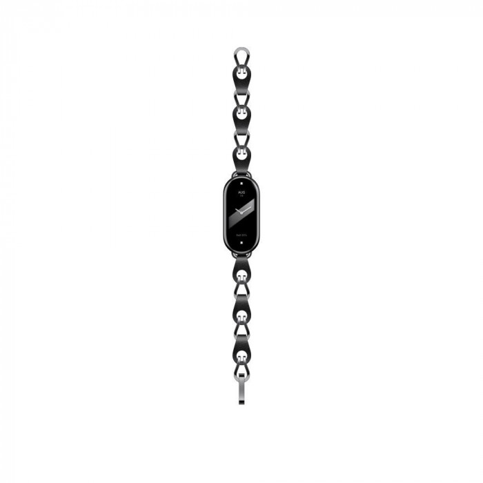 Ремешок для смарт-часов Xiaomi Smart Band 8  Chain Strap Black