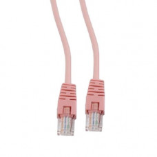 Кабель Cablexpert Патч-корд UTP  PP12-3M/RO   кат.5e, 3м, литой, многожильный (розовый)