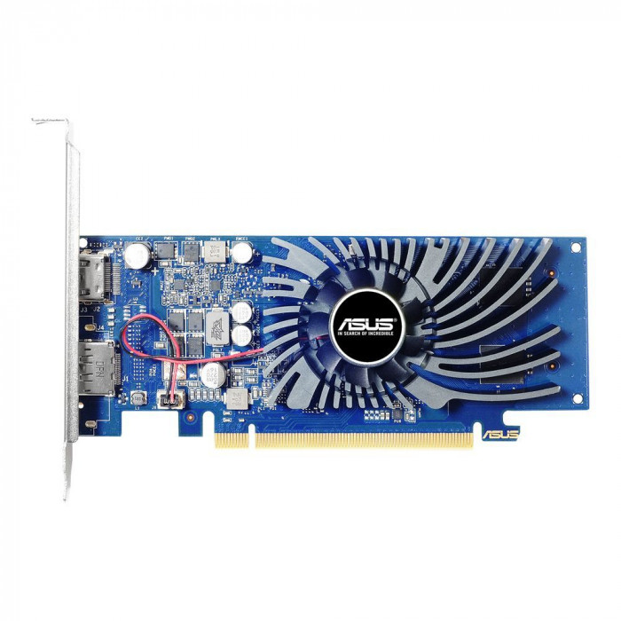 Видеокарта ASUS GT1030 2GB GDDR5 64bit DP HDMI 1FAN LP RTL {20} (743333) (GT1030-2G-BRK)