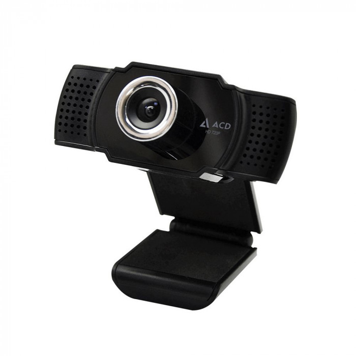 Веб-камера ACD-Vision UC400 CMOS 1.3МПикс, 1280x720p, 30к/с, микрофон встр., кабель USB 2.0 1.5м, шторка объектива, универс. крепление, черный корп. (551769)