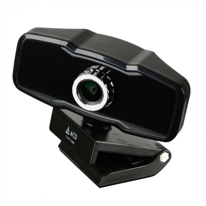 Веб-камера ACD-Vision UC500 CMOS 2МПикс, 1920x1080p, 30к/с, микрофон встр., кабель USB 2.0 1.5м, универс. крепление, черный корп. RTL {60} (551783)