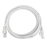 Патч-корд  |ACD-LPU5C-20W| Cat5e UTP 24AWG 4Pair, 7/0.18мм CU Белый, 2.0м, (741784)