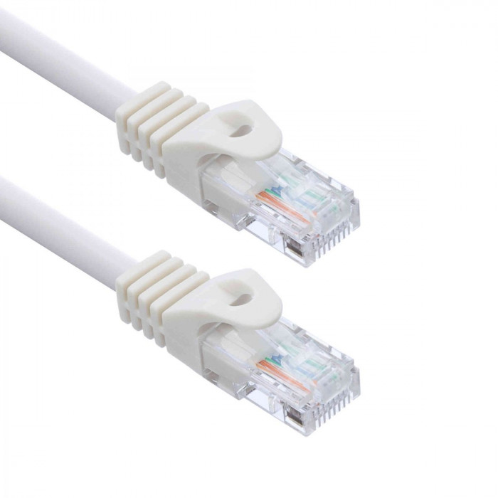 Патч-корд  |ACD-LPU5C-20W| Cat5e UTP 24AWG 4Pair, 7/0.18мм CU Белый, 2.0м, (741784)
