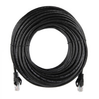 Патч-корд  |ACD-LPU5C-20M| Cat5e UTP 24AWG 4Pair, 7/0.18мм CU Черный, 20м, (741852)
