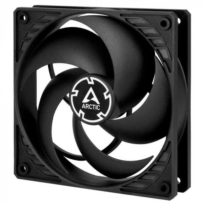Вентилятор корпусной ARCTIC Cooling P12 (black/black) - retail (ACFAN00118A) RTL {72} (701372)