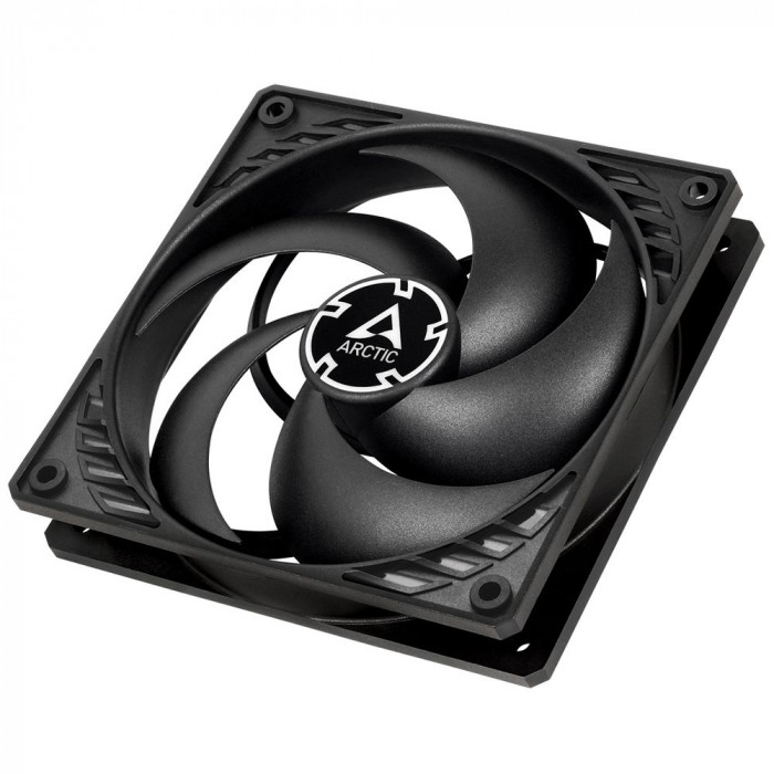 Вентилятор корпусной ARCTIC Cooling P12 (black/black) - retail (ACFAN00118A) RTL {72} (701372)