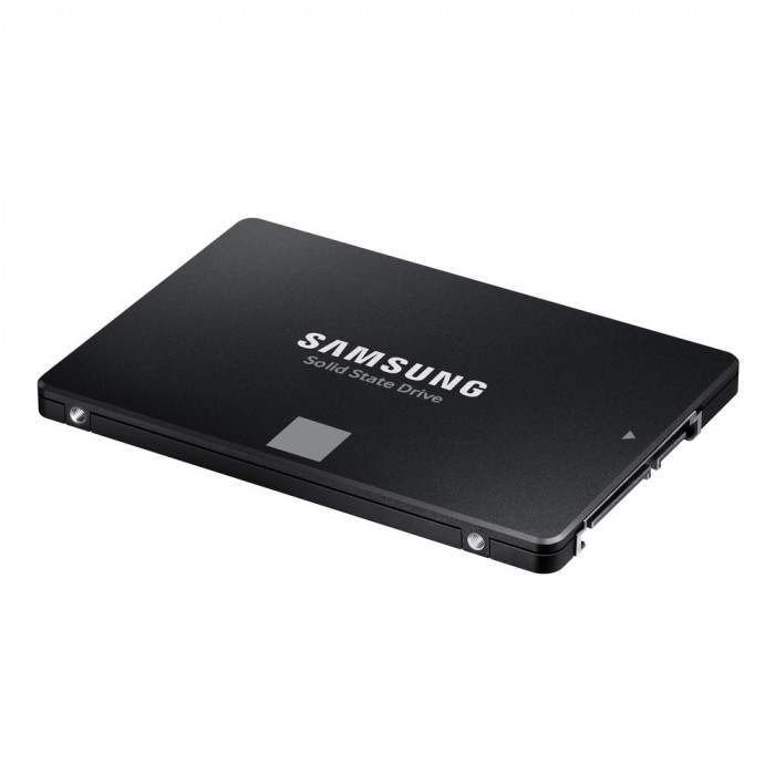 Твердотельный накопитель SSD Samsung 870 EVO MZ-77E250B 250GB 2.5' Client SATA 6Gb/s, 560/530, IOPS 98/88K, MTBF 1.5M, 3D V-NAND TLC, 512MB, 150TBW, 0,33DWPD, RTL (545931) {10}