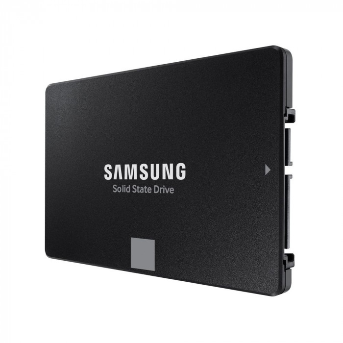 Твердотельный накопитель SSD Samsung 870 EVO MZ-77E250B 250GB 2.5' Client SATA 6Gb/s, 560/530, IOPS 98/88K, MTBF 1.5M, 3D V-NAND TLC, 512MB, 150TBW, 0,33DWPD, RTL (545931) {10}