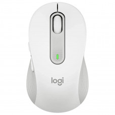 Мышь Logitech Мышь беспроводная Logitech M650 Signature Off White белая, 400-4000 dpi, Bluetooth + 2.4G, 5 кнопок, АА-батарейка, полноразмерная, правый хват