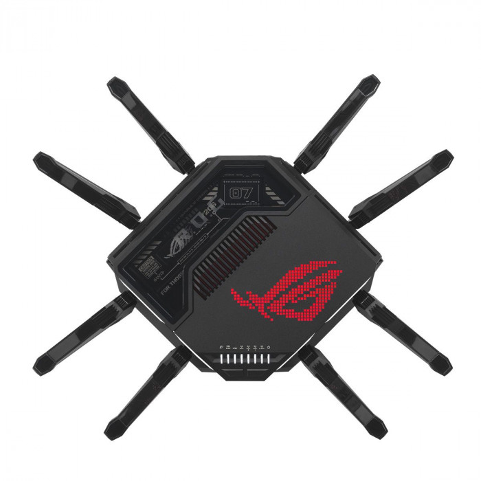 Маршрутизатор ASUS GT-BE98 WiFi 7 2х10G 4х2.5G 1G 2xUSB 11529+5764+5764+1376Mbps 6GHz/5GHz/2.4GHz