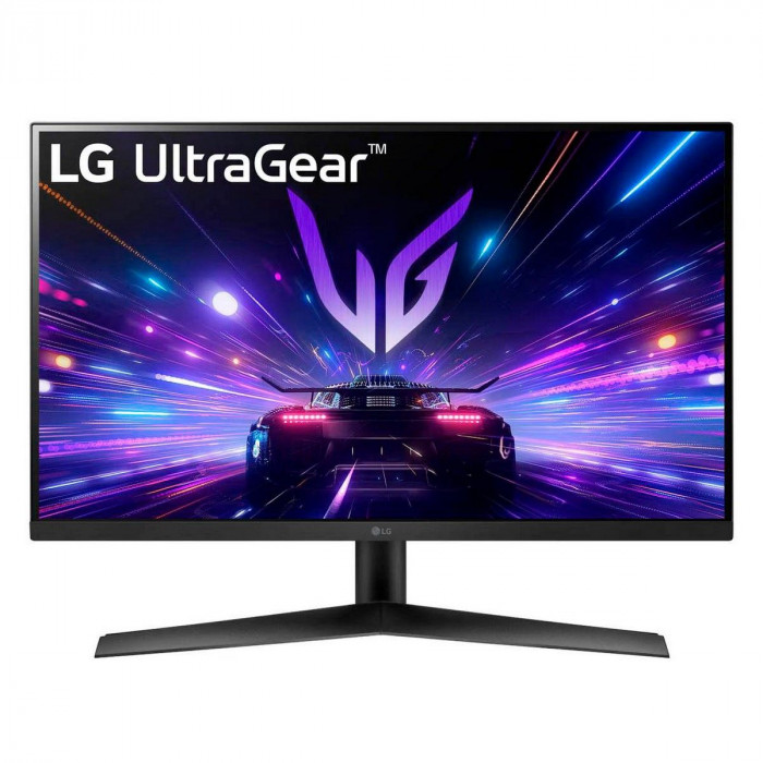 Монитор 27' LG 27GS60F-B  IPS, 1920x1080, 180Hz, 1ms, 300сd/m, 1000:1, HDR10 | HDMI(2.0), DP(1.4) | ExPSU, Vesa 100, Black