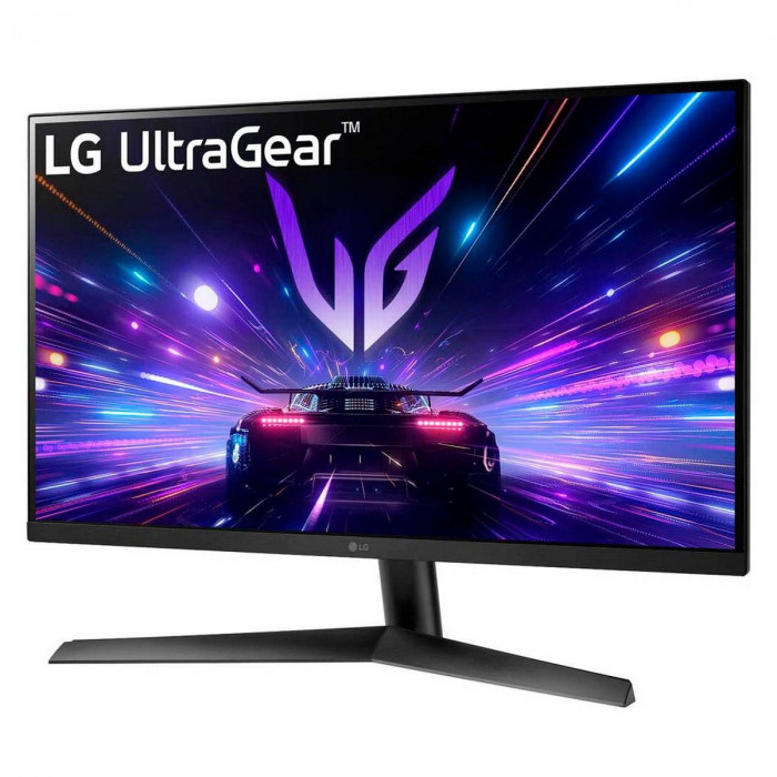 Монитор 27' LG 27GS60F-B  IPS, 1920x1080, 180Hz, 1ms, 300сd/m, 1000:1, HDR10 | HDMI(2.0), DP(1.4) | ExPSU, Vesa 100, Black