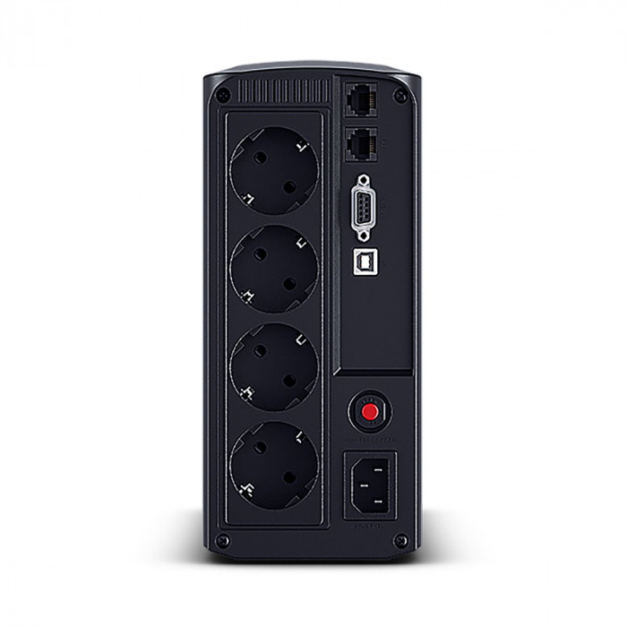 Источник бесперебойного питания ИБП Line-Interactive CyberPower VP700ELCD 700VA/390W USB/RS-232/RJ11/45  (4 EURO)