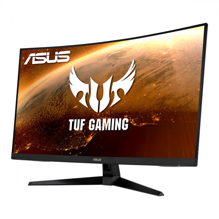 Монитор 31.5' ASUS VG328H1B Curved VA, 1920x1080, 165Hz, 1ms, 250сd/m, 3000:1,  | VGA, HDMI(2.0) | InPSU, Speakers, Vesa 100, Black