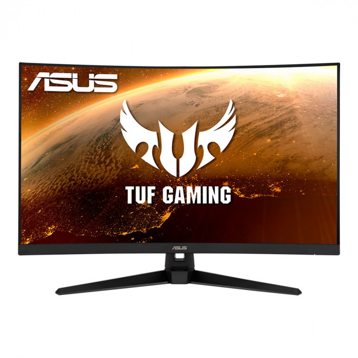 Монитор 31.5' ASUS VG328H1B Curved VA, 1920x1080, 165Hz, 1ms, 250сd/m, 3000:1,  | VGA, HDMI(2.0) | InPSU, Speakers, Vesa 100, Black
