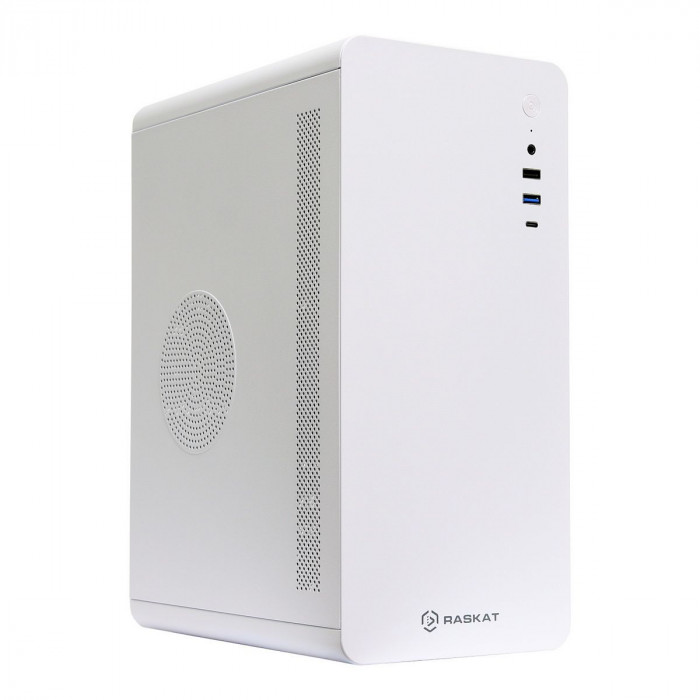 Компьютер ПЭВМ т.м. 'Raskat' STANDART 300 (Intel Core i3-12100, RAM 8GB, SSD 256GB, noOS, White)