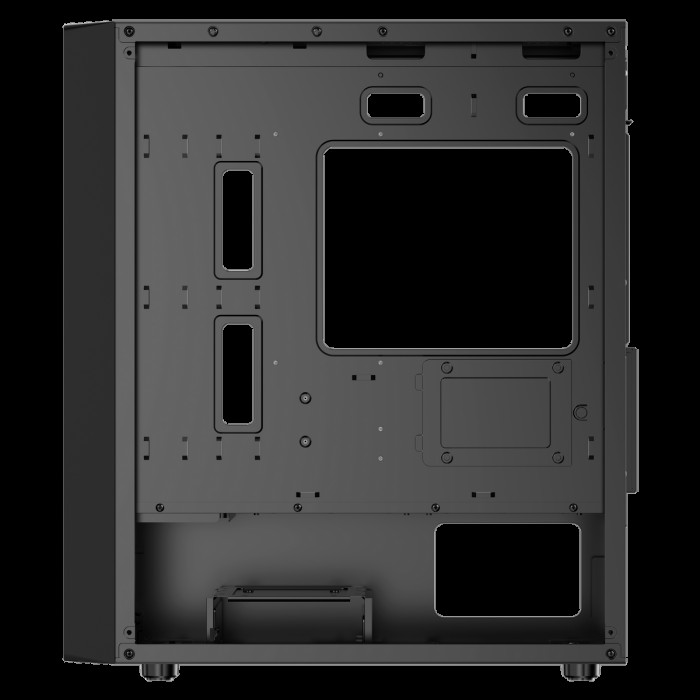 Корпус для ПК Case Ocypus Gamma C50 BK mATX / win / black / no PSU / Tempered Glass