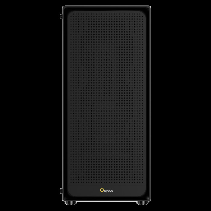 Корпус для ПК Case Ocypus Gamma C50 BK mATX / win / black / no PSU / Tempered Glass