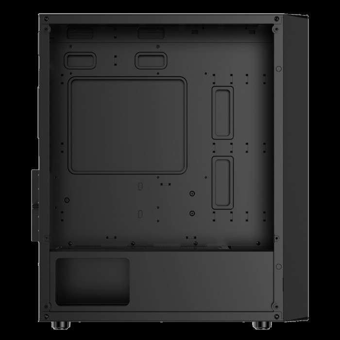 Корпус для ПК Case Ocypus Gamma C50 BK mATX / win / black / no PSU / Tempered Glass