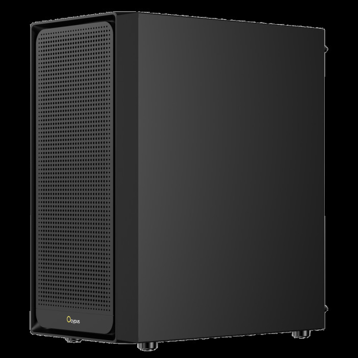 Корпус для ПК Case Ocypus Gamma C50 BK mATX / win / black / no PSU / Tempered Glass
