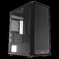 Корпус для ПК Case Ocypus Gamma C50 BK mATX / win / black / no PSU / Tempered Glass