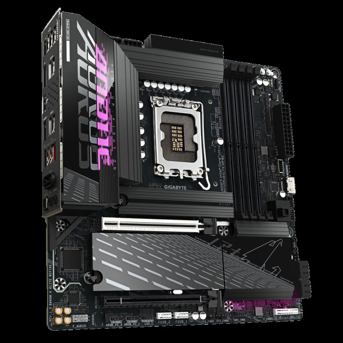 Материнская плата Gigabyte B860M AORUS ELITE WIFI6E, RTL