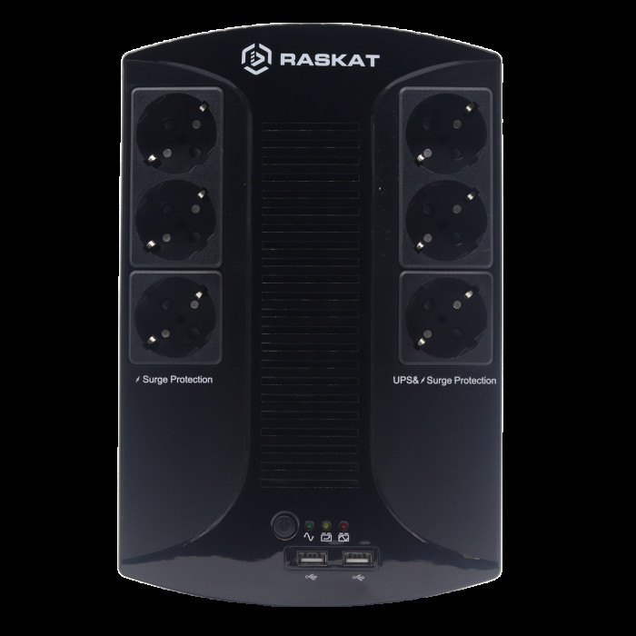 Источник бесперебойного питания  ИБП Raskat VS-650VA 650VA, 390Вт, 6хCEE 7