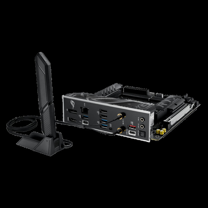 Материнская плата ASUS ROG STRIX B860-I GAMING WIFI LGA1851 mini-ITX 2xDDR5 PCIEx16 2xM.2 Thunderbolt USB-C DP HDMI 2.5GLAN Wi-Fi 7