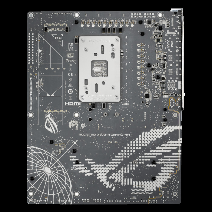 Материнская плата ASUS ROG STRIX X870-A GAMING WIFI AM5 ATX 4xDDR5 2xPCIEx16 4xM.2 3хUSB-C DP HDMI 2.5GLAN Wi-Fi 7