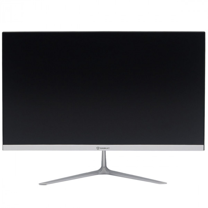 Монитор 23.8' Raskat I24F10DAW (23.8',IPS, 1920*1080, VGA+HDMI+DP, 5ms, 178°/178°, 1000:1, 100Hz, White)