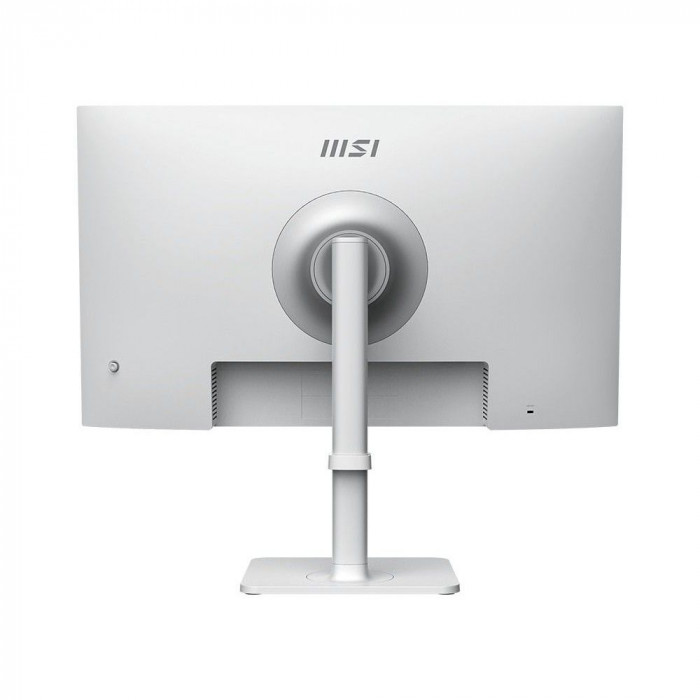 Монитор 27' MSI Modern MD272UPHW  IPS, 3840x2160, 60Hz, 4ms, 400сd/m, 1000:1, HDR10 | HDMI(2.0b), DP(1.4a), Type-C(PD-98W), 3xUSB3.2 | HAS, Pivot, Swivel, InPSU, Speakers, Vesa 75, White