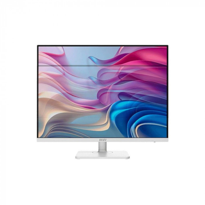 Монитор 27' MSI Modern MD272UPHW  IPS, 3840x2160, 60Hz, 4ms, 400сd/m, 1000:1, HDR10 | HDMI(2.0b), DP(1.4a), Type-C(PD-98W), 3xUSB3.2 | HAS, Pivot, Swivel, InPSU, Speakers, Vesa 75, White