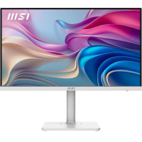 Монитор 27' MSI Modern MD272UPHW  IPS, 3840x2160, 60Hz, 4ms, 400сd/m, 1000:1, HDR10 | HDMI(2.0b), DP(1.4a), Type-C(PD-98W), 3xUSB3.2 | HAS, Pivot, Swivel, InPSU, Speakers, Vesa 75, White