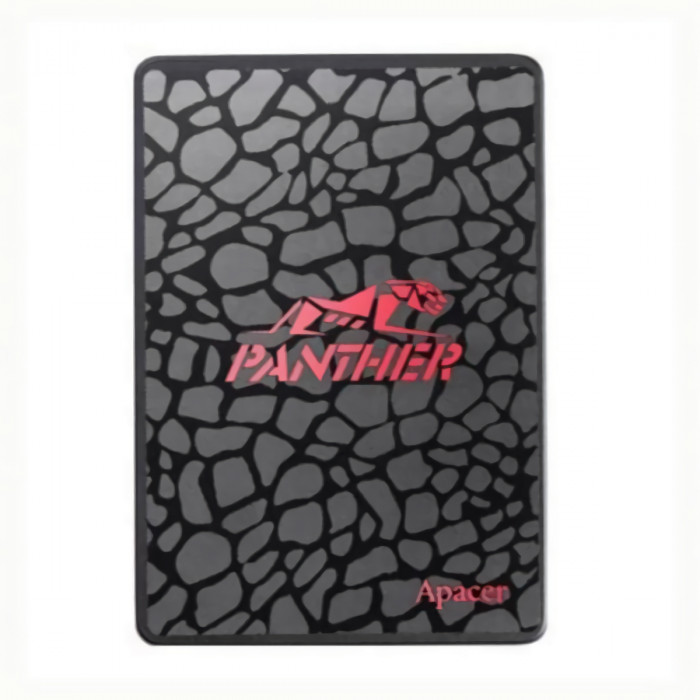 Твердотельный накопитель SSD Apacer AS350 Panther AP256GAS350-1 256GB 2.5' Client SSD  SATA 6Gb/s, 560/540, IOPS 85/86K, MTBF 1.5M, 3D TLC, 32MB, 180TBW, 0,64DWPD, RTL {100} (916969)