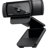 Веб-камера Logitech HD Pro Webcam C920 960-001055/960-000998{ USB 2.0, 1920*1080, 2Mpix foto, Mic, Black}