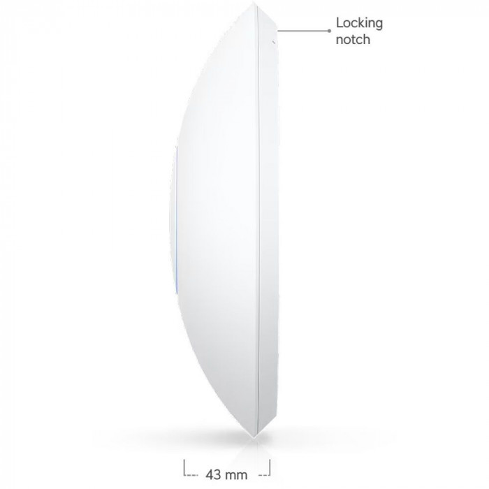 Точка доступа Wi-Fi Ubiquiti UniFi 7 AP Long Range  2,4+5 ГГц, Wi-Fi 7, 3х3 MU-MIMO, 802.3af, 1х 2,5G RJ45