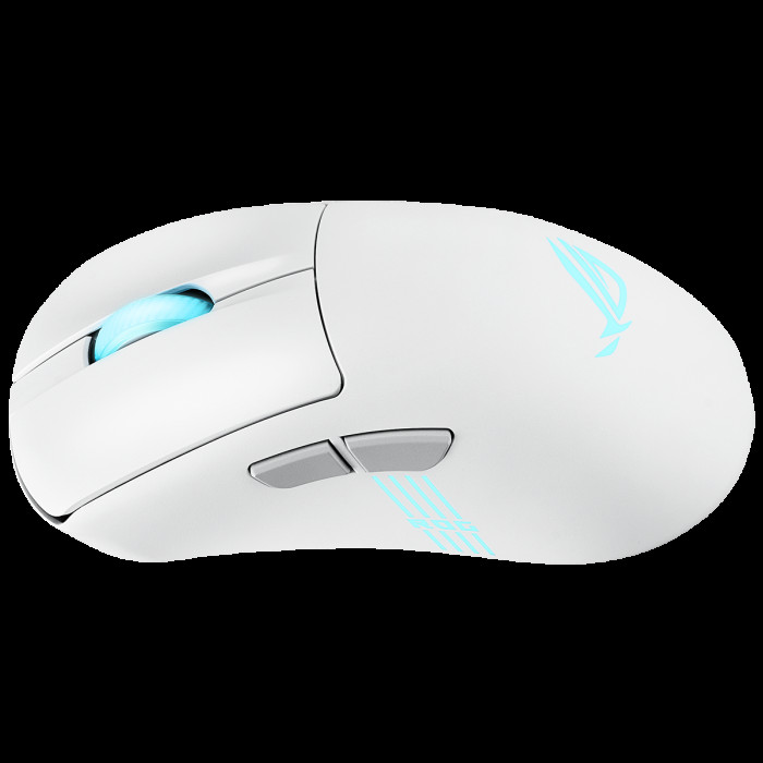 Мышь ASUS P722 ROG KERIS II ORIGIN/WHT 65g 42,000DPI Bluetooth 5.1 2.4GHz 7buttons