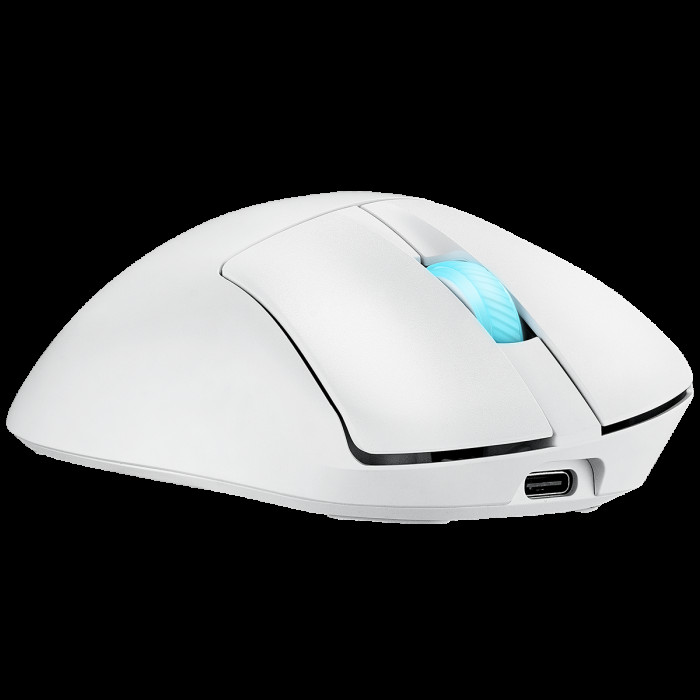 Мышь ASUS P722 ROG KERIS II ORIGIN/WHT 65g 42,000DPI Bluetooth 5.1 2.4GHz 7buttons