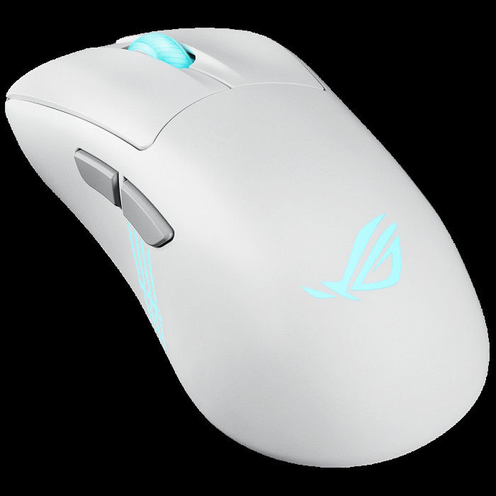 Мышь ASUS P722 ROG KERIS II ORIGIN/WHT 65g 42,000DPI Bluetooth 5.1 2.4GHz 7buttons