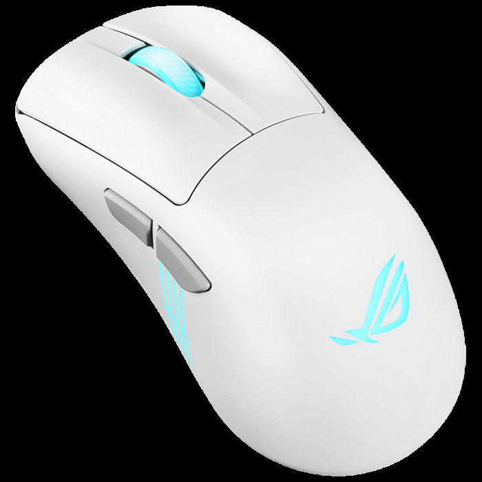 Мышь ASUS P722 ROG KERIS II ORIGIN/WHT 65g 42,000DPI Bluetooth 5.1 2.4GHz 7buttons