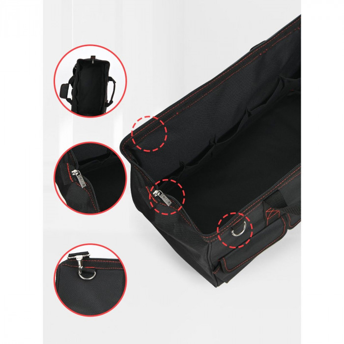 Сумка для инструментов Deli DL430904 'Black Edition'