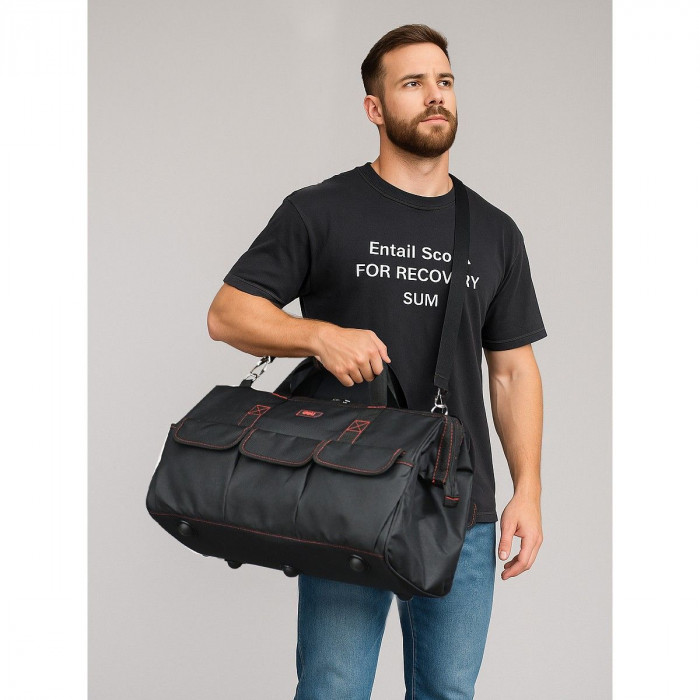 Сумка для инструментов Deli DL430904 'Black Edition'