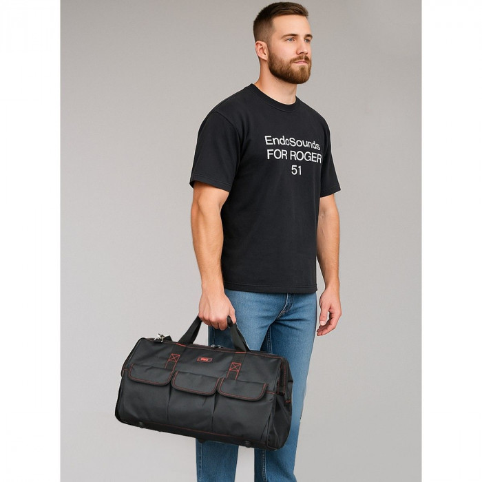 Сумка для инструментов Deli DL430904 'Black Edition'