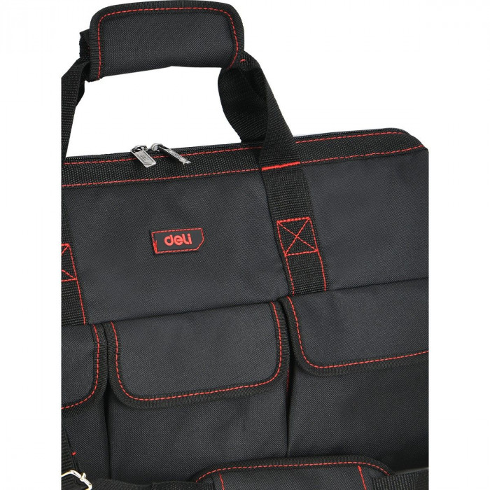 Сумка для инструментов Deli DL430904 'Black Edition'