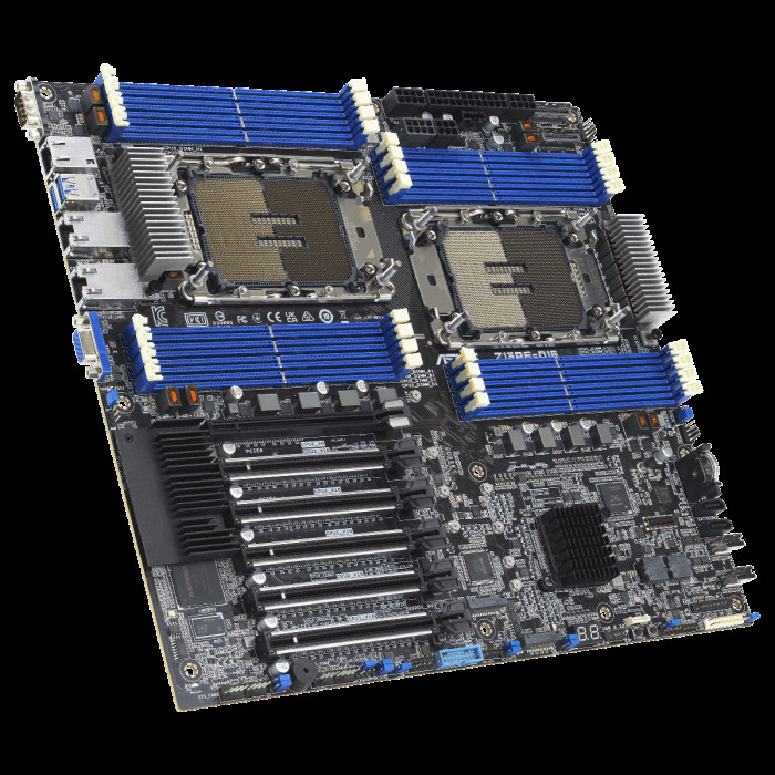 Материнская плата ASUS Z13PE-D16 LGA4677 E-ATX 16xDDR5 5xPCIEx16 PCIEx8 2xM.2 VGA 2x10GLAN